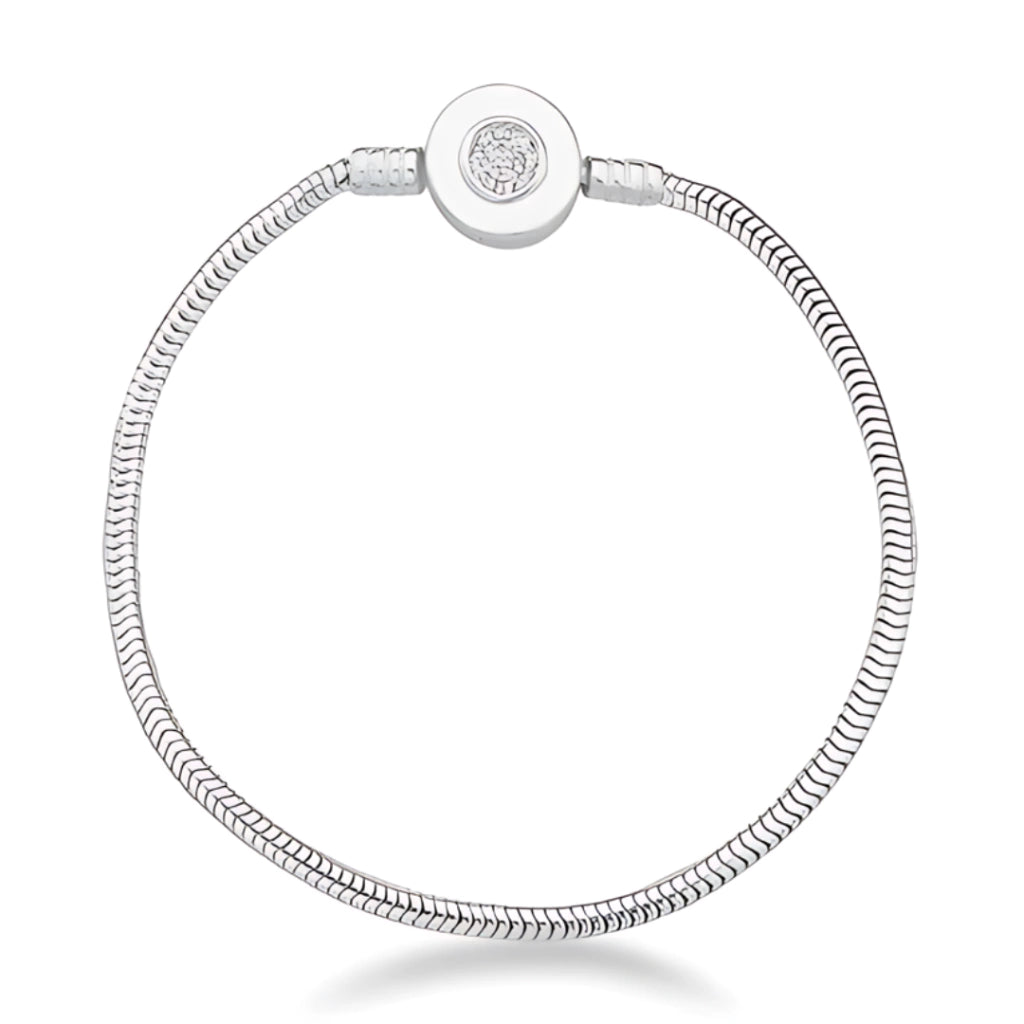 Pulseira de Berloque - Life Redondo Cravejado (Pronta Entrega)