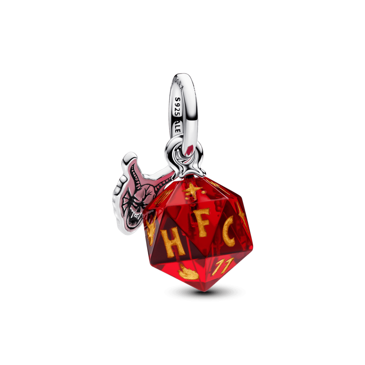 Berloque - Stranger Things: Dado D20 Do Clube Hellfire