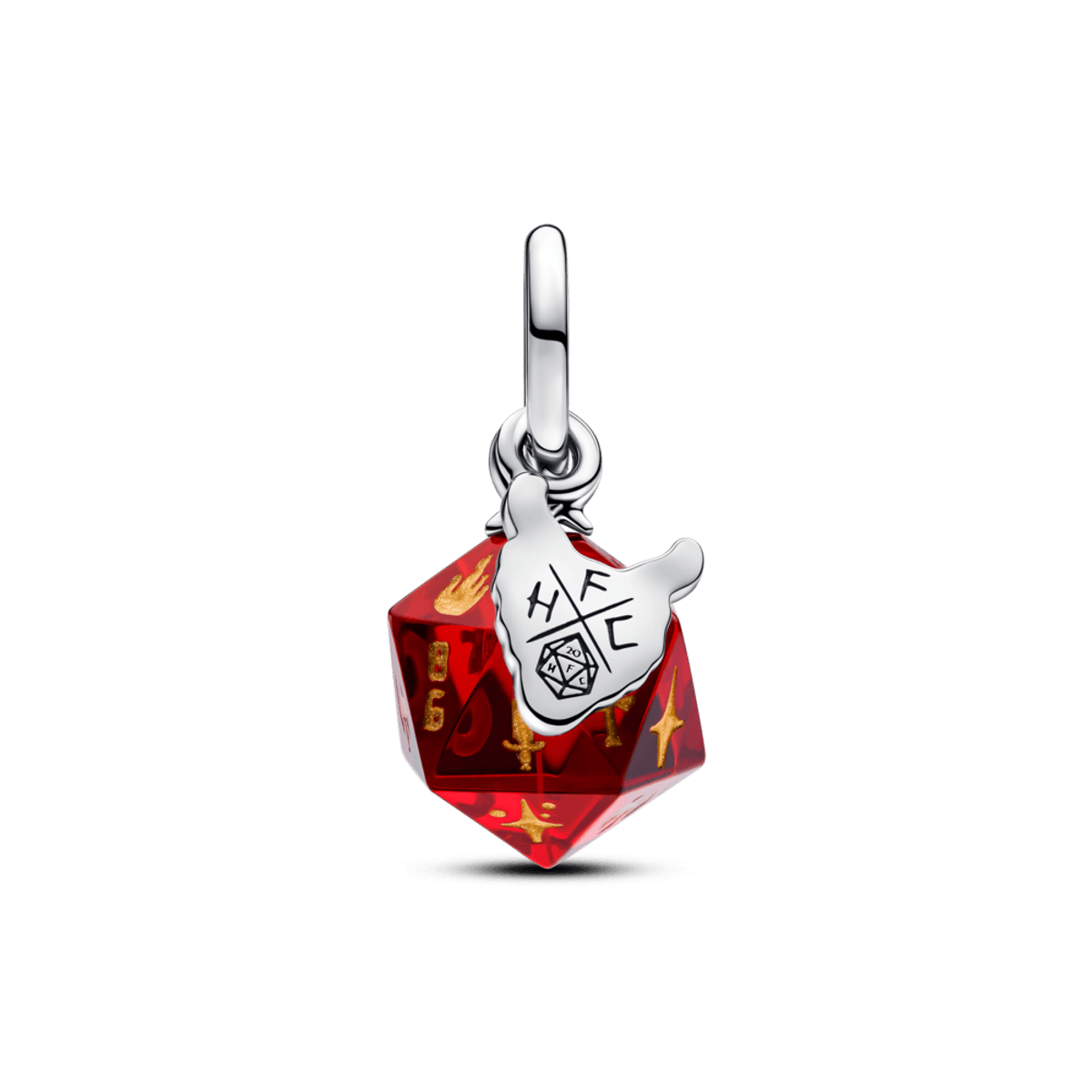 Berloque - Stranger Things: Dado D20 Do Clube Hellfire